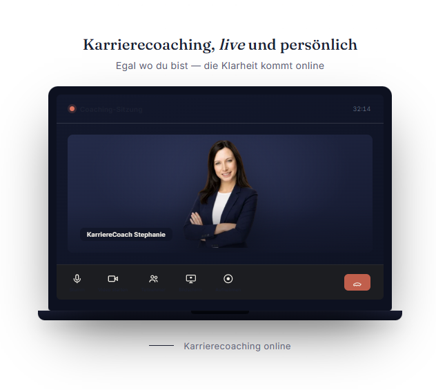 Online Karrierecoaching