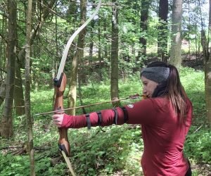 KarriereCoach Stephanie Bogenschießen